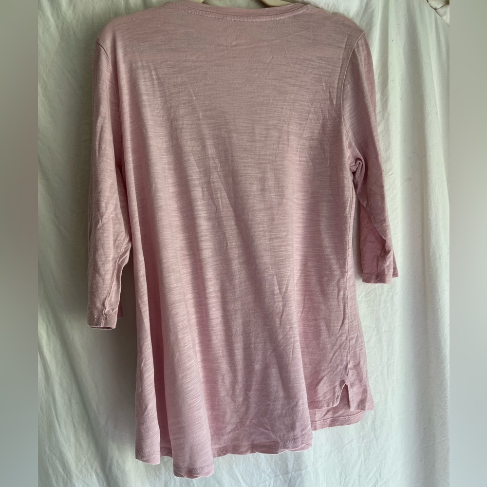 Lane Bryant Pocket Tee 3/4 Sleeve Size 14/16 - Picture 4 of 4
